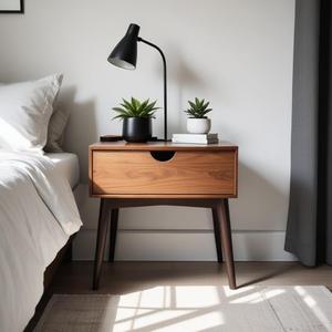โต๊ะไม้อุตสาหกรรมข้างเตียงเฟอร์นิเจอร์ไม้ - Product Image 6