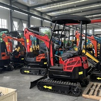 Mini-excavatrice Yuanxing avec moteur Kubota ou Yanmar, 0,8 tonne, 1 tonne, 1,2 tonne, matériel de terrassement familial