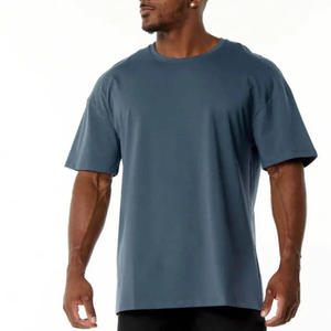 Camiseta Deportiva de Manga Corta para Hombre, Transpirable, de Malla, de Secado Rápido, para Gimnasio, Correr, Verano, Aire Libre, Anti-Pilling - Product Image 4