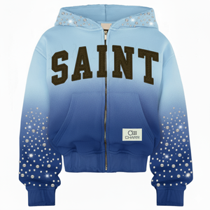 Sweat à capuche doux en coton éponge polaire Rhinestone nouveau design sweat à capuche épais brodé avec patch lavé à l'acide pour hommes - Product Image 4