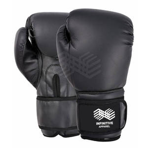 Guantes de Boxeo Personalizados para Hombre, Cómodos, Impermeables, de Cuero, que Absorben la Humedad, Dedos Completos, Antideslizantes, con Correa de Muñeca Ajustable - Product Image 1