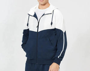 Wholesale Prices New Design Fashionable Men Tracksuits Plain 100% Cotton Breathable Slim Fit Sportswear Tracksuits - Product Image 4