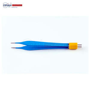 CERAHI INDUSTRIES Certificado CE Reutilizable Clase II Eléctrico Bipolar Adson Fórceps Instrumento Quirúrgico Cable Hecho Acero Inoxidable 1 - Product Image 5