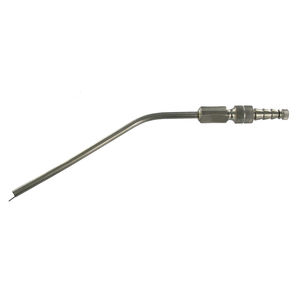 Tube d'aspiration Frazier, manuel, réutilisable, en acier inoxydable, instrument chirurgical ORL - Product Image 1