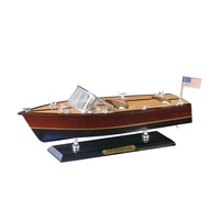 Modèle de yacht de luxe classique moderne entièrement assemblé, bateau rapide, artisanat en bois/métal, écologique, artisanat de qualité supérieure, durable