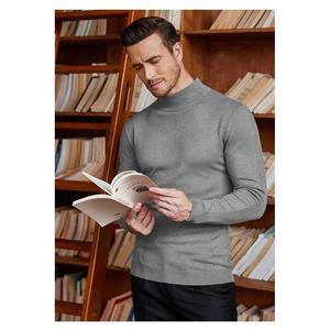 Seminare Y. Maglione lavorato a maglia da uomo a collo alto