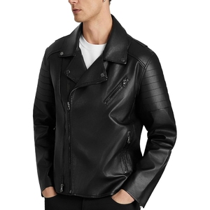 Chaqueta de Cuero PU Impermeable con Diseño OEM y Logotipo Personalizado, Chaqueta de Cuero Ajustada de Moda de Invierno, Precio al por Mayor en Grandes Cantidades - Product Image 6