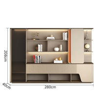 Bureau de direction contemporain de luxe en bois Mdf Home School Boss Modern Simple Style Mdf Material L Shape Ceo Office Desk