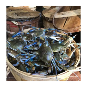 SEAFOOD CONTAINING WOOD <b>CRAB</b> BUSHEL BASKET Customized Size Export Worldwide - Product Image 3