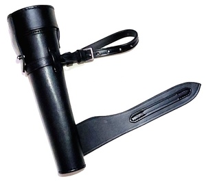 Frasco de cadera de cuero duradero de alta calidad para caza, portavasos de acero inoxidable para vino/whisky, para botella de alcohol para caballo - Product Image 4