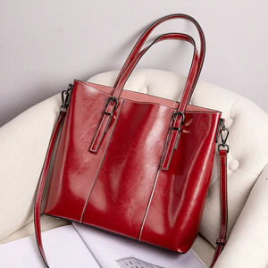 2025 New Tote <b>Bag</b> Simple Leisure Large Capacity Versatile Handbag <b>Soft</b> <b>Leather</b> Women'S <b>Bags</b> - Product Image 4
