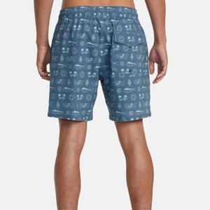 Short de bain durable pour homme avec poches-Maillot de bain imprimé confortable et à séchage rapide pour le surf, la natation et l'extérieur - Product Image 2