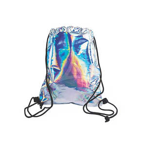 กระเป๋าเป้สะพายหลังแบบมีเชือกผูก ผลิตจากผ้าฝ้าย/โพลีเอสเตอร์ พิมพ์ลายตามสั่ง แบบพับได้ สีสันหลากหลายปี 2025 รับทำโลโก้ คุณภาพสูง บริการ OEM - Product Image 6