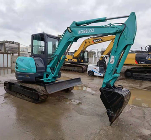 Mini-excavatrice d'occasion de qualité supérieure SK55A.5, excavatrice sur chenilles compacte pour la construction et l'aménagement paysager - Product Image 1