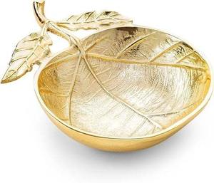 Lightweight Aluminium Decorative Chocolate <b>Bowl</b> With Embossed Restaurant Display & Elegant Table Presentation - Product Image 2