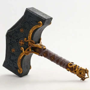 God of War 5 Ragnarok Kratos Marteau Material Plástico - Product Image 5