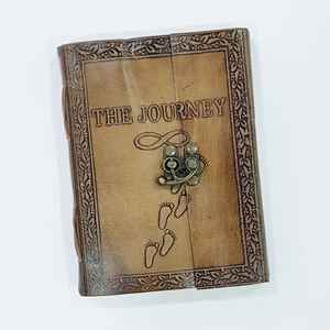 Diarios de piel con relieve de tortuga hechos con páginas de papel hechas a mano de algodón ideales para reventa por librerías - Product Image 3