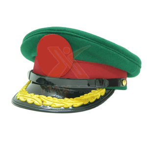 บริการ OEM หมวกยูนิฟอร์มดีไซน์ล่าสุด หมวกยูนิฟอร์มคุณภาพพรีเมียม หมวกยูนิฟอร์มปรับขนาดได้ - Product Image 1