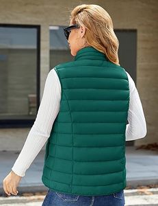 Venta Directa de Fábrica, Chaleco Acolchado con Cierre y Cuello en V, Personalizable, Transpirable, de Alta Calidad, para Hombre, Invierno, Casual - Product Image 5