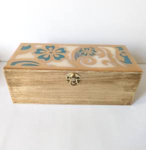 Cajas decorativas con incrustaciones de hueso de Mónaco rústicas hechas a mano, regalos y artesanías, cajas de madera, carteles de pared hechos en la India - Product Image 4