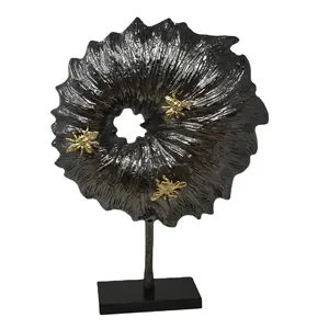 Modern Decorative Black and gold insects objects and accents for showcase showpiece for home decor purpose