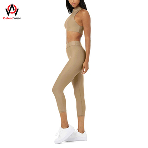 Femmes de haute qualité XL réversible Yoga Sport soutien-gorge léger séchage rapide respirant Fitness Gym porter personnalisé grande taille imprimé à carreaux - Product Image 2