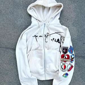 Fabricantes de ropa Sudaderas con capucha de calle con cremallera de lavado ácido pesado personalizado Sudadera con capucha de capa de cremallera de alta calidad - Product Image 4