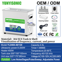 Nettoyeur à ultrasons YL 40/120kHz pour l'extraction de nutriments de plantes médicinales, isolation de nutriments, puissance réglable, industrie alimentaire