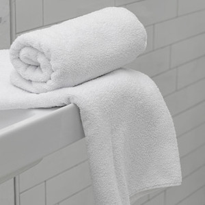 Toalla de Hotel blanca de 90x150 cm, toalla de Hotel de baño lista, absorbente de algodón turco de secado rápido 100% - Product Image 3