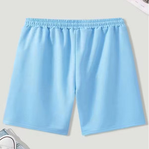 Shorts pour hommes sérigraphiés avec cordon de serrage pour la taille, haute qualité, vente en gros, vêtements de sport décontractés, shorts d'entraînement en maille pour hommes - Product Image 2