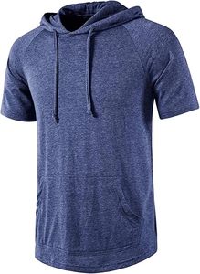Sudadera con Capucha para Hombre, Invierno, Casual, Color Sólido, 100% Algodón, Felpa, Corte Regular, Secado Rápido, Ecológica, con Bolsillos, a la Moda - Product Image 3