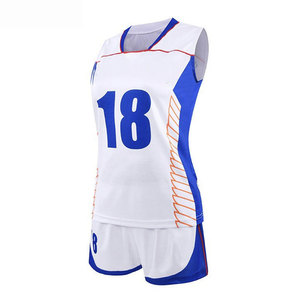 Modern Sports Kit Collection Volleyball Uniform Unisex Quick Dry Material For Volleyball <b>Games</b> And Practice - Product Image 1