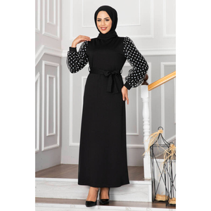 New Season Women Winter <b>Islamic</b> <b>Clothing</b> Abaya Dress Kaftan Tunic Dubai Muslim <b>Islamic</b> Fashion Turkish Made <b>Islamic</b> Dresses - Product Image 3