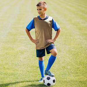 Ensemble de 6 maillots de basket-ball réversibles pour hommes, maillots d'entraînement pour jeunes - Product Image 6