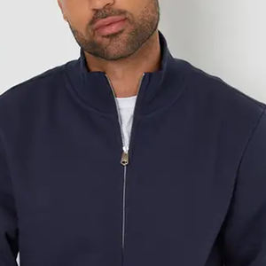 Sweat-shirt zippé classique, tendance et confortable pour hommes 2026 – Conception de logo personnalisée, tenues décontractées streetwear, fabrication de haute qualité - Product Image 2