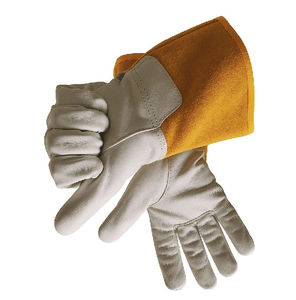 Guantes TIG de cuero resistente, suaves y cómodos por dentro, guantes de soldadura TIG hechos con cuero partido para protección. - Product Image 3