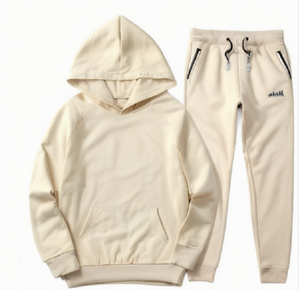 Ensemble de jogging 2 pièces personnalisé de haute qualité pour hommes sweatshirts à capuche à motif uni Style décontracté Survêtement d'hiver du Bangladesh - Product Image 2