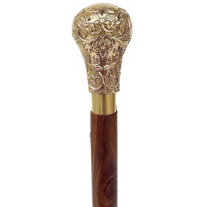 37.4 ''gậy và đi bộ gậy trong gỗ tự nhiên với một đồng thau xử lỗi-đi bộ thanh lịch mía phong cách đi bộ thanh cho người đàn ông Phụ nữ - Product Image 4