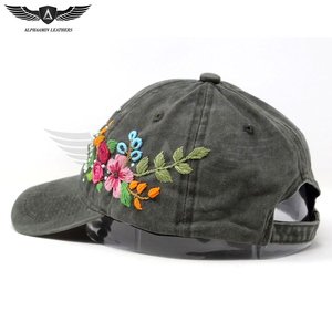 Gorras con Bordado Floral, Gorra de Béisbol Moderna de Estilo Urbano, Ajustable, Gorra Casual para Hombre y Mujer - Product Image 4