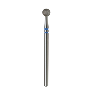 Fraise à ongles professionnelle en diamant, 4,5 mm, grain bleu, pour manucure à sec et soin des cuticules - Product Image 4
