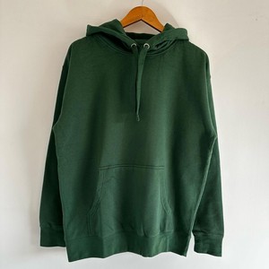 La mejor calidad Unisex Green Pullover Hoodie Slim Fit Winter Thermal Fleece Kangaroo Pocket Design 100% Cotton Plain Dyed OEM - Product Image 6