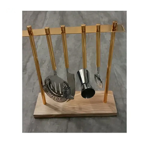 Vente en gros du meilleur nouvel ensemble d'outils de bar professionnel en cuivre à un prix abordable disponible en Inde. - Product Image 4