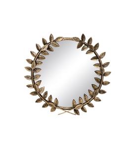 กระจกโลหะติดผนังดีไซน์ดอกไม้สำหรับตกแต่งห้องนั่งเล่นโรงแรมคาเฟ่สไตล์มินิมอล - Product Image 2