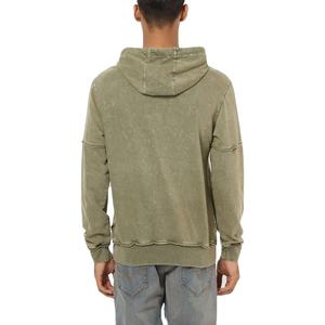 Nouveauté : Sweat-shirts pour hommes à manches longues décontractés, effet délavé à l'acide, prix de gros, coton mélangé, surdimensionnés, effet délavé à l'acide, 2026 - Product Image 4