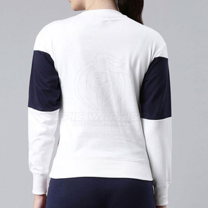 Sudaderas de Mujer de Color Sólido Fabricadas en Pakistán, Sudaderas Casuales de Mujer con Logotipo Impreso Personalizado - Product Image 4