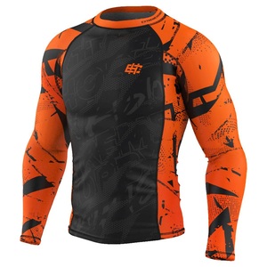 Rashguard à manches courtes pour homme - UPF50+ Respirant Écologique - Product Image 1
