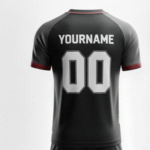 Uniforme de Fútbol con Patrón de Tablero de Ajedrez Tradicional, Cuello Reforzado y Silueta Clásica para Competición a Nivel de Club - Product Image 5