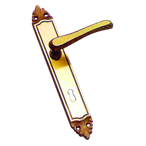 Maniglia Athena con Piastra Quadrata a 8 Fori Brevettata - Product Image 1