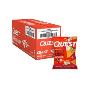 Chips de Proteína Quest Nutrition 8x32g Sabor Buffalo Ranch - Product Image 3