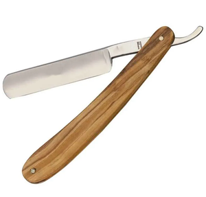 Maquinilla de afeitar recta profesional de acero inoxidable 2024, nueva moda antigua, diseño de garganta cortada - Product Image 3